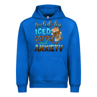 Cobalt fueled by iced coffee and anxiety Urban Hoodie - NancyCooperArtShop