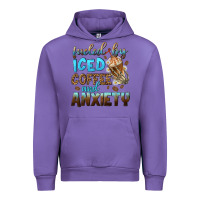 Tulip fueled by iced coffee and anxiety Urban Hoodie - NancyCooperArtShop