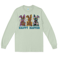 Matcha easter western bunnys happy easter Long Sleeve Tee - RanaPortraitStore