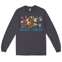 Smoke easter western bunnys happy easter Long Sleeve Tee - RanaPortraitStore