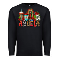 Black lady of guadalupe abuela coffee cups Premium Sweatshirt - Jasminsmagicworld