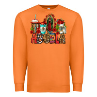 Carrot lady of guadalupe abuela coffee cups Premium Sweatshirt - Jasminsmagicworld
