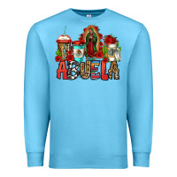 Ocean Blue lady of guadalupe abuela coffee cups Premium Sweatshirt - Jasminsmagicworld