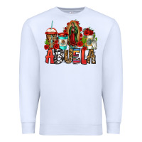 White lady of guadalupe abuela coffee cups Premium Sweatshirt - Jasminsmagicworld