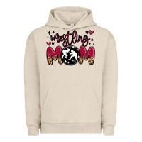 Pigment French Oak wrestling mom Urban Hoodie - MaliasSmallBusiness