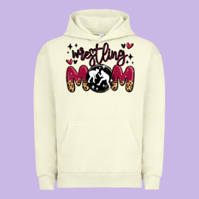 Wrestling Mom Urban Hoodie Designed By Maliassmallbusiness