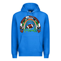 True Royal Football Rainbow Premium Hoodie - RanaPortraitStore