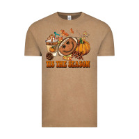 Vintage Coffee tis the season football Vintage Tee - BarkalooDesign