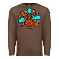 Chestnut Thanksgiving Turkey Premium Sweatshirt - JahusDesignShop