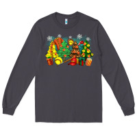 Smoke christmas trees with softball Long Sleeve Tee - Zillion Design Studio