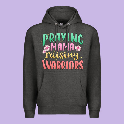 Prying Mama Raising Warriors Malia Premium Hoodie Designed By Maliassmallbusiness