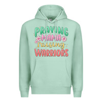 Seafoam prying mama raising warriors malia Premium Hoodie - MaliasSmallBusiness