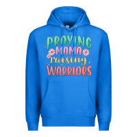 True Royal prying mama raising warriors malia Premium Hoodie - MaliasSmallBusiness