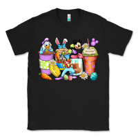 Black easter cartoon characters coffee cups Classic Tee - Zillion Design Studio