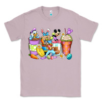 Lilac easter cartoon characters coffee cups Classic Tee - Zillion Design Studio