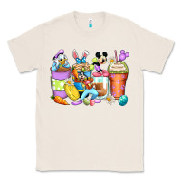 Natural easter cartoon characters coffee cups Classic Tee - Zillion Design Studio