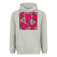 Moon Dust valentines day lock and key seamless pattern Heavyweight Hoodie - BundleAndBundleShop