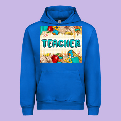 Teacher Urban Hoodie Designed By Maliassmallbusiness