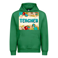Emerald teacher Urban Hoodie - MaliasSmallBusiness