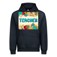 Navy teacher Urban Hoodie - MaliasSmallBusiness