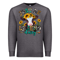 Charcoal Heather just be legend dairy heifer Premium Sweatshirt - Jasminsmagicworld
