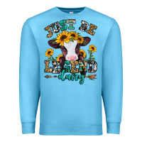 Ocean Blue just be legend dairy heifer Premium Sweatshirt - Jasminsmagicworld