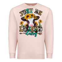 Pale Pink just be legend dairy heifer Premium Sweatshirt - Jasminsmagicworld