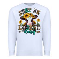 White just be legend dairy heifer Premium Sweatshirt - Jasminsmagicworld