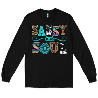 Black sassy little soul Long Sleeve Tee - AdoDesignShop