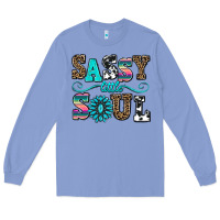 Colony Blue sassy little soul Long Sleeve Tee - AdoDesignShop