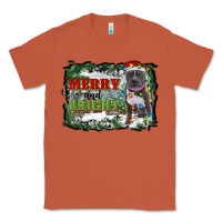 Copper merry and bright pitbull with farm Classic Tee - RanaPortraitStore