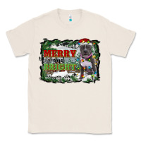 Natural merry and bright pitbull with farm Classic Tee - RanaPortraitStore