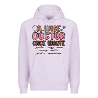 Lilac a wise doctor once said Premium Hoodie - MaliasSmallBusiness