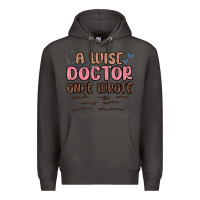Smoke a wise doctor once said Premium Hoodie - MaliasSmallBusiness