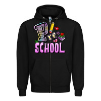 Black preschool Zipper Hoodie - RanaPortraitStore