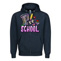 Navy preschool Zipper Hoodie - RanaPortraitStore