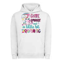 Pigment Lunar Rock cute smart and a little bit dramatic with unicorn Urban Hoodie - NancyCooperArtShop