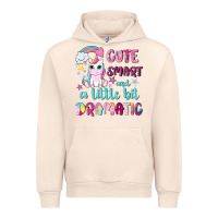Sandshell cute smart and a little bit dramatic with unicorn Urban Hoodie - NancyCooperArtShop
