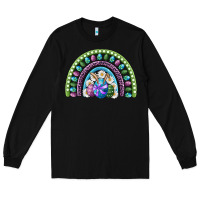 Black easter rainbow Long Sleeve Tee - RanaPortraitStore