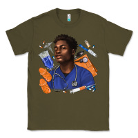 Army Green afro man nurse Classic Tee - texasbilliewilder