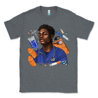 Charcoal Heather afro man nurse Classic Tee - texasbilliewilder