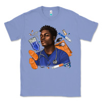 Colony Blue afro man nurse Classic Tee - texasbilliewilder