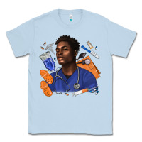 Dusty Blue afro man nurse Classic Tee - texasbilliewilder