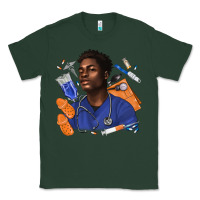 Sports Green afro man nurse Classic Tee - texasbilliewilder