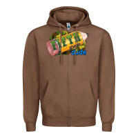 Chestnut fifth grade dude Zipper Hoodie - RanaPortraitStore