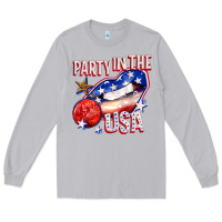 Moon Dust party in the usa billie wilder Long Sleeve Tee - texasbilliewilder