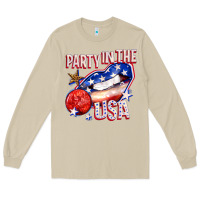 Mushroom party in the usa billie wilder Long Sleeve Tee - texasbilliewilder