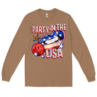 Toasted Coconut party in the usa billie wilder Long Sleeve Tee - texasbilliewilder