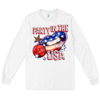 White party in the usa billie wilder Long Sleeve Tee - texasbilliewilder