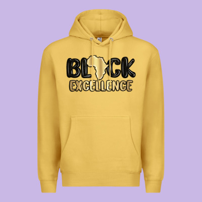 Black Excellence Premium Hoodie Designed By Maliassmallbusiness